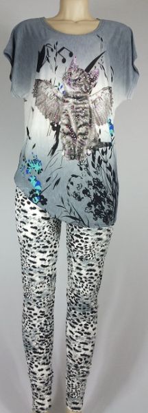 124 - Cobre Legging Gatinho