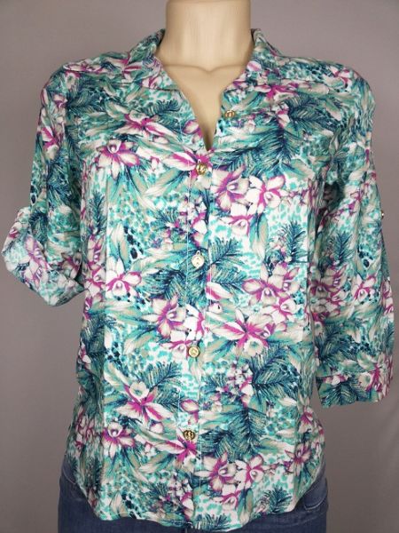 122 - Camisa Feminino Chiffon