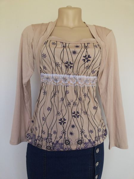 47 - Blusa com Bolero Thais