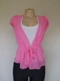 36 - Conjunto Regata + Blusa transparente Rosa